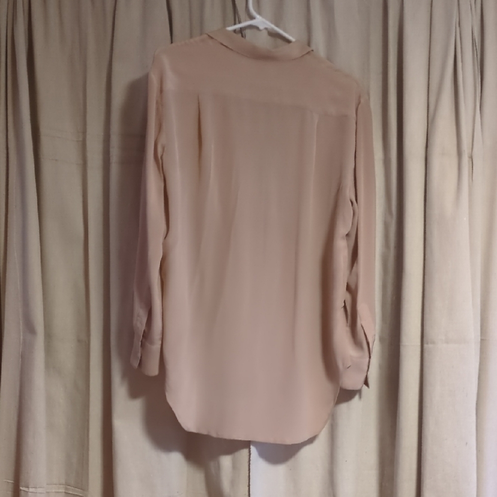 Madewell Women's Light Tan Button Down Shirt